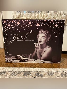 Canvas Marilyn Monroe Stars Wall Hanging